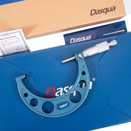 H & H INDUSTRIAL PRODUCTS Dasqua 3-4" .0001" Outside Micrometer 4112-0120